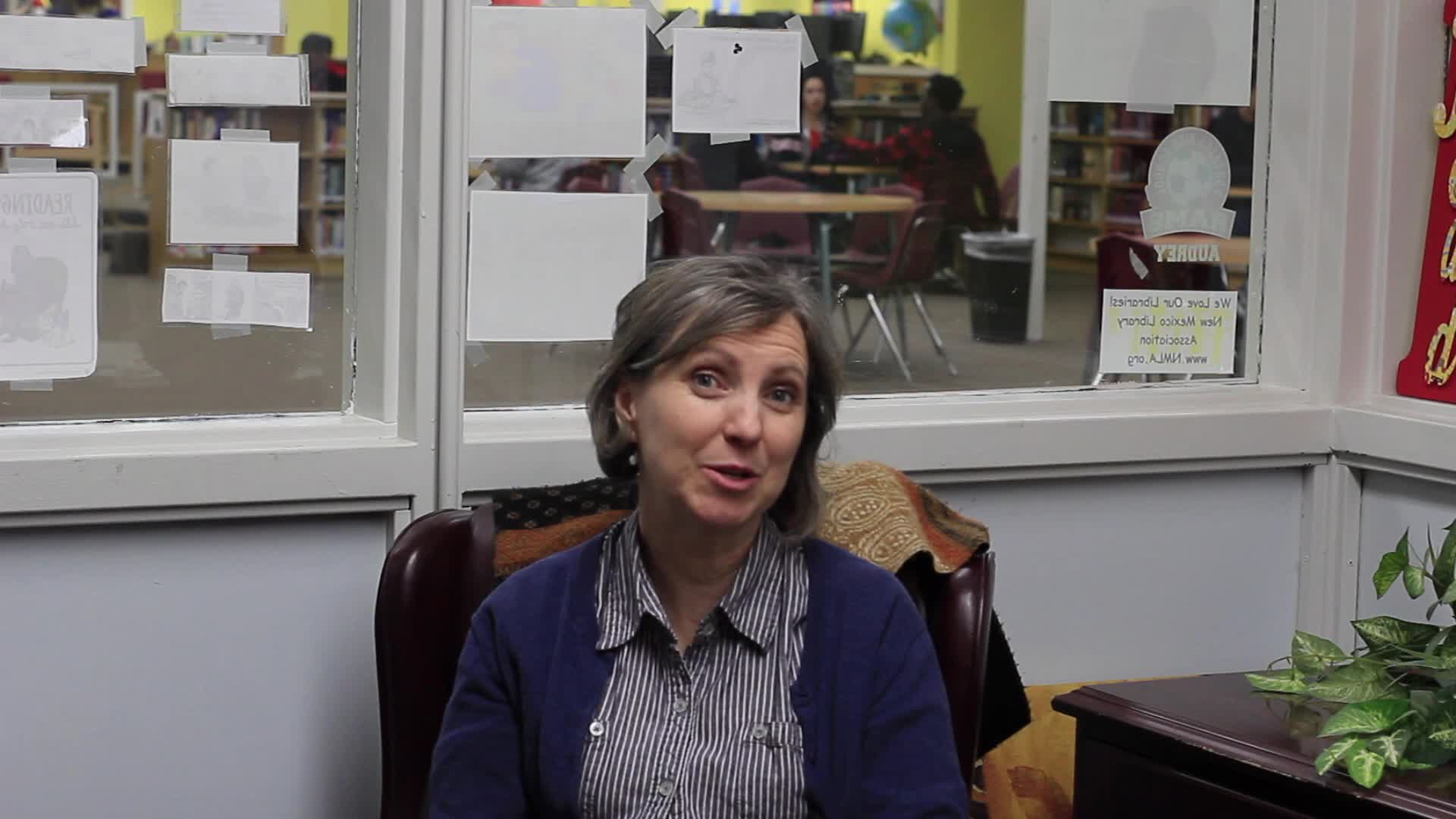 Interview with PHS Librarian Heather Christensen by Madison Chandler