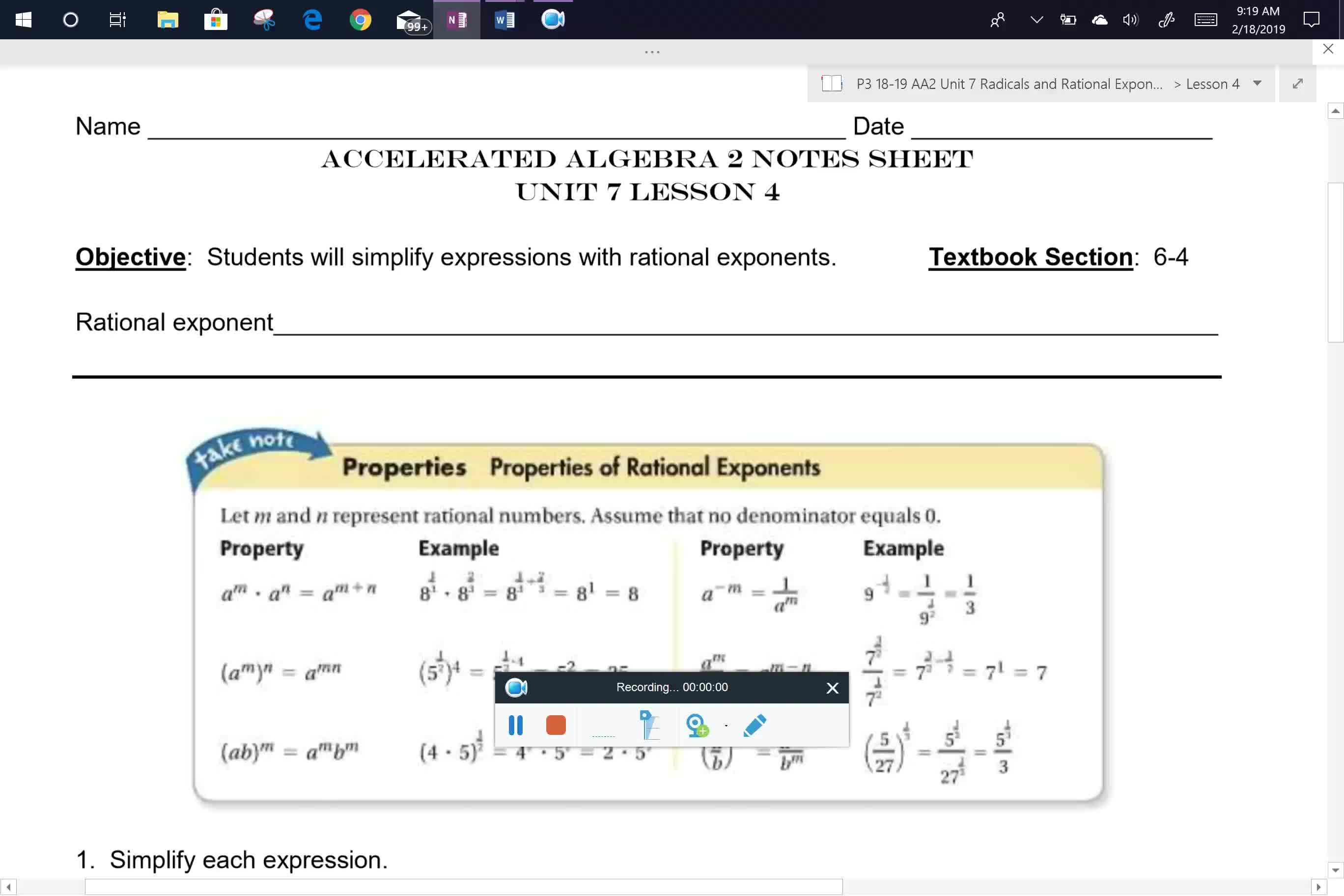 AA2 U7L4 notes