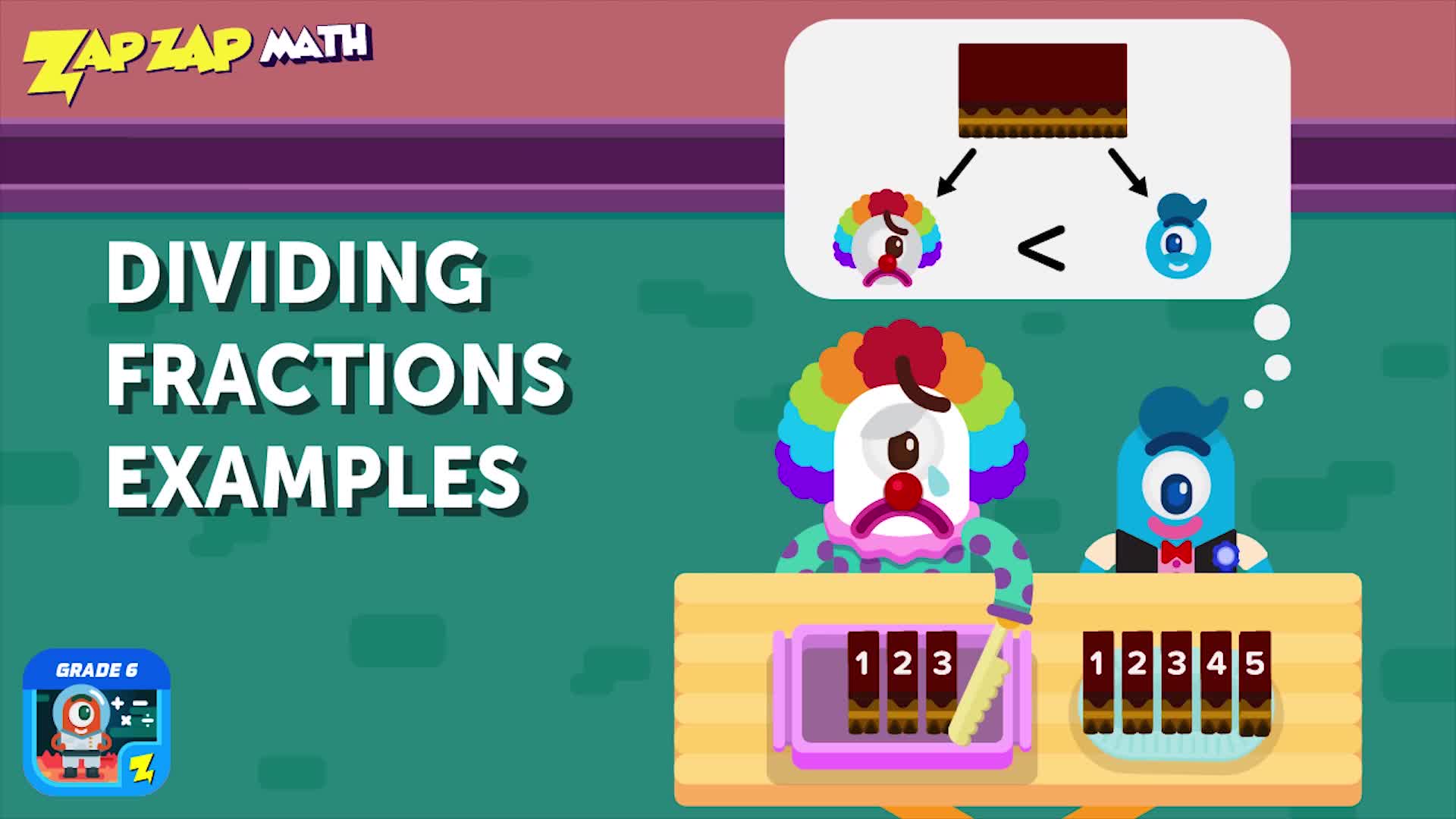 Dividing Fractions Examples