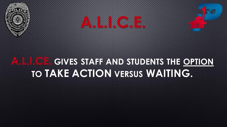 A.L.I.C.E. video for students in Pasadena ISD