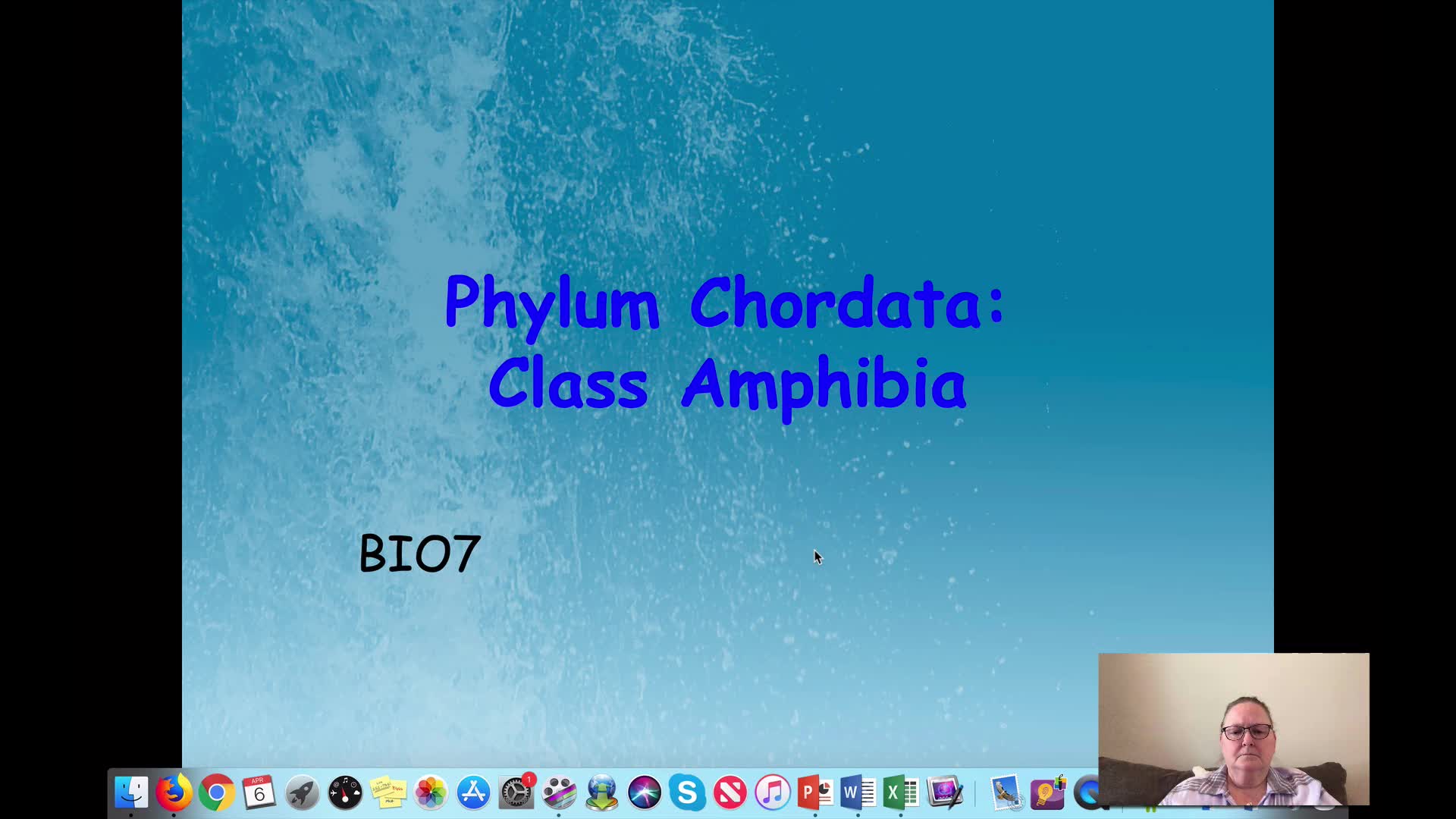 BIO7 - Chordata - Vertebrates, Fishes, & Amphibians - Part 2