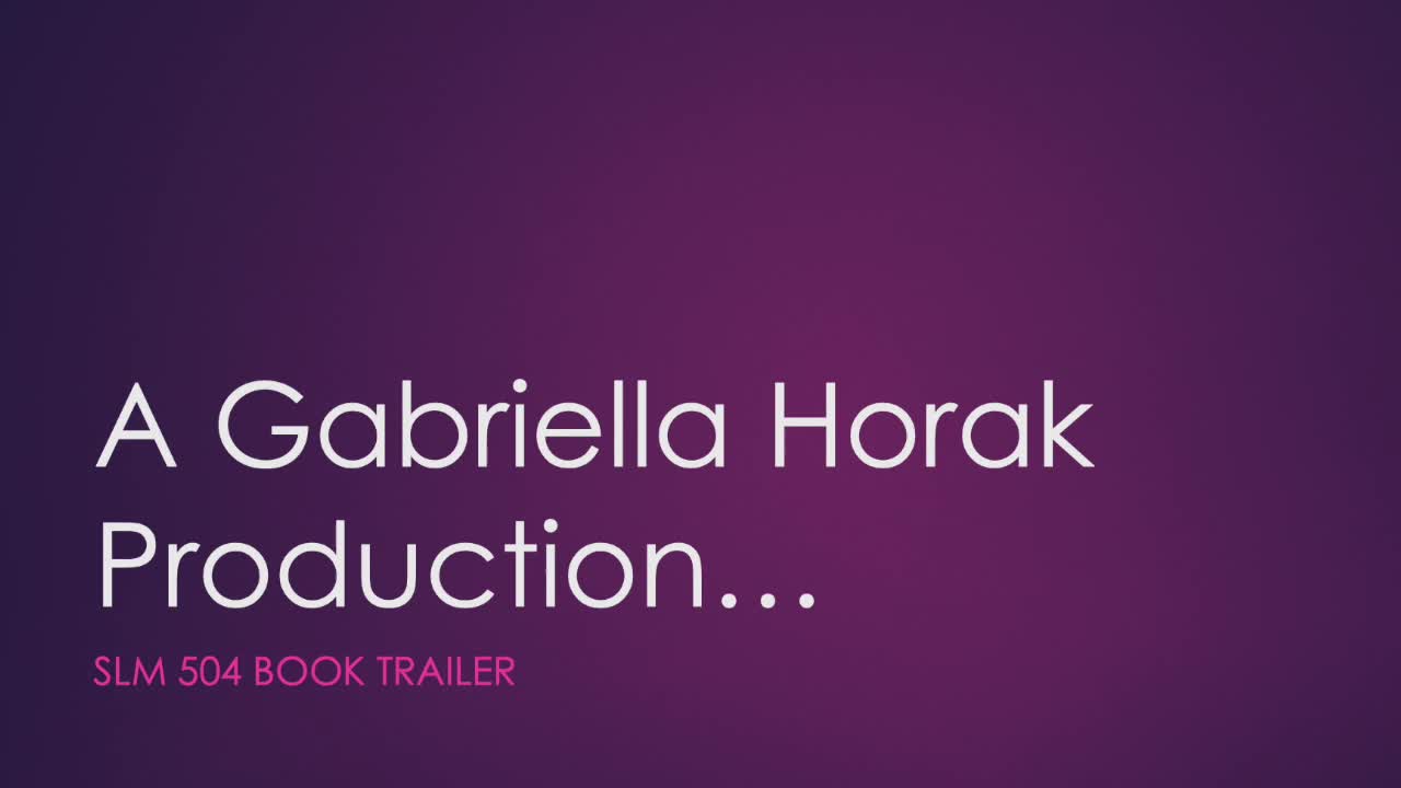 Horak Book Trailer 