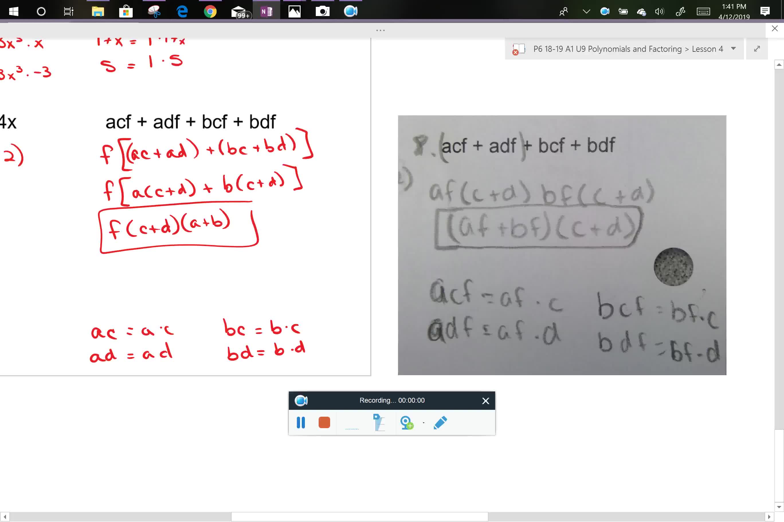 A1 U9L4 problem 8