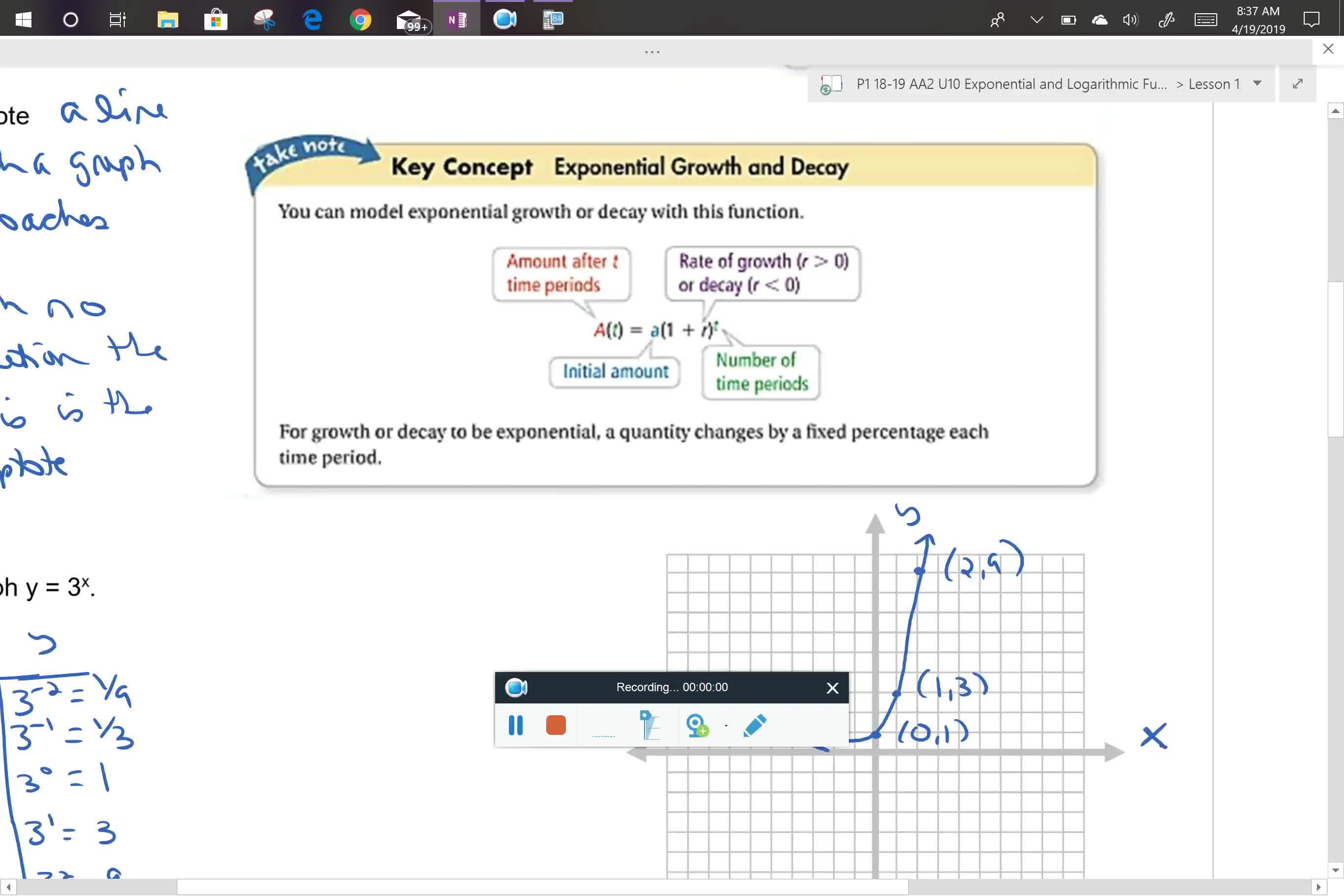 P1 AA2 U10L1 Problems 3 and 4