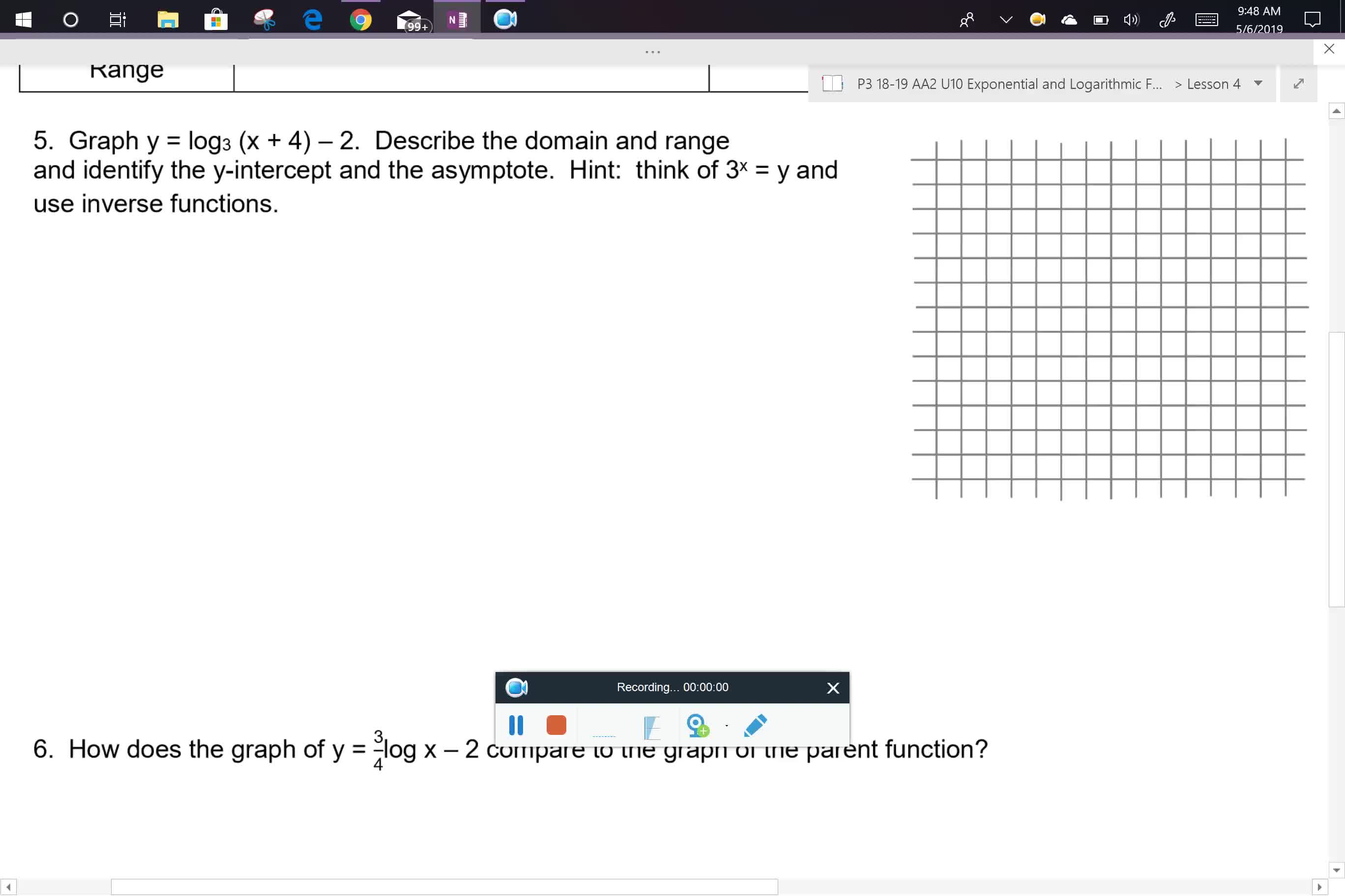 AA2 U10L4 class notes problem 5