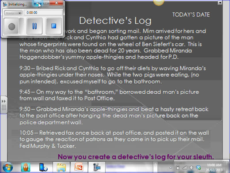 Detective Handbook PP Lesson 5 - Smart Notebook