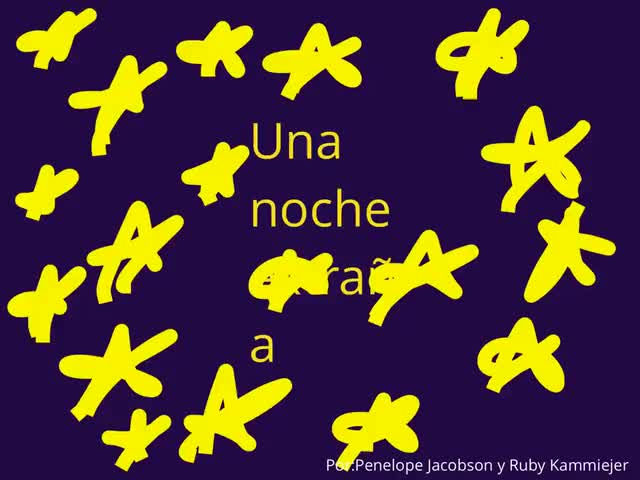 Una noche extraña. Por: Penelope y Ruby