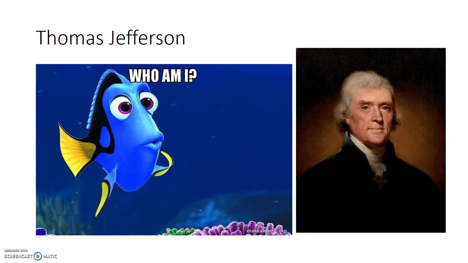 Jefferson to Monroe