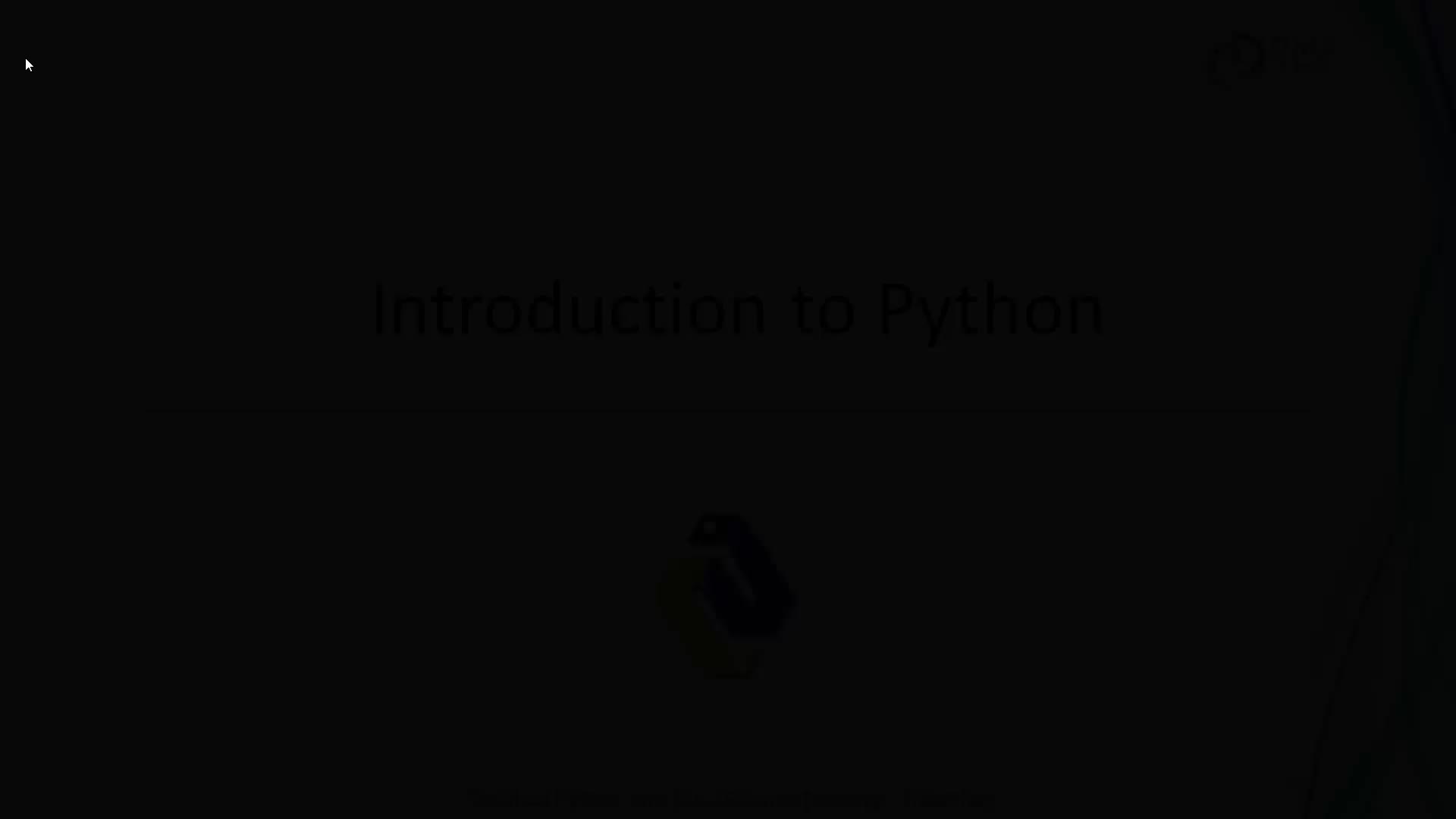 Introduction to Python for Beginners