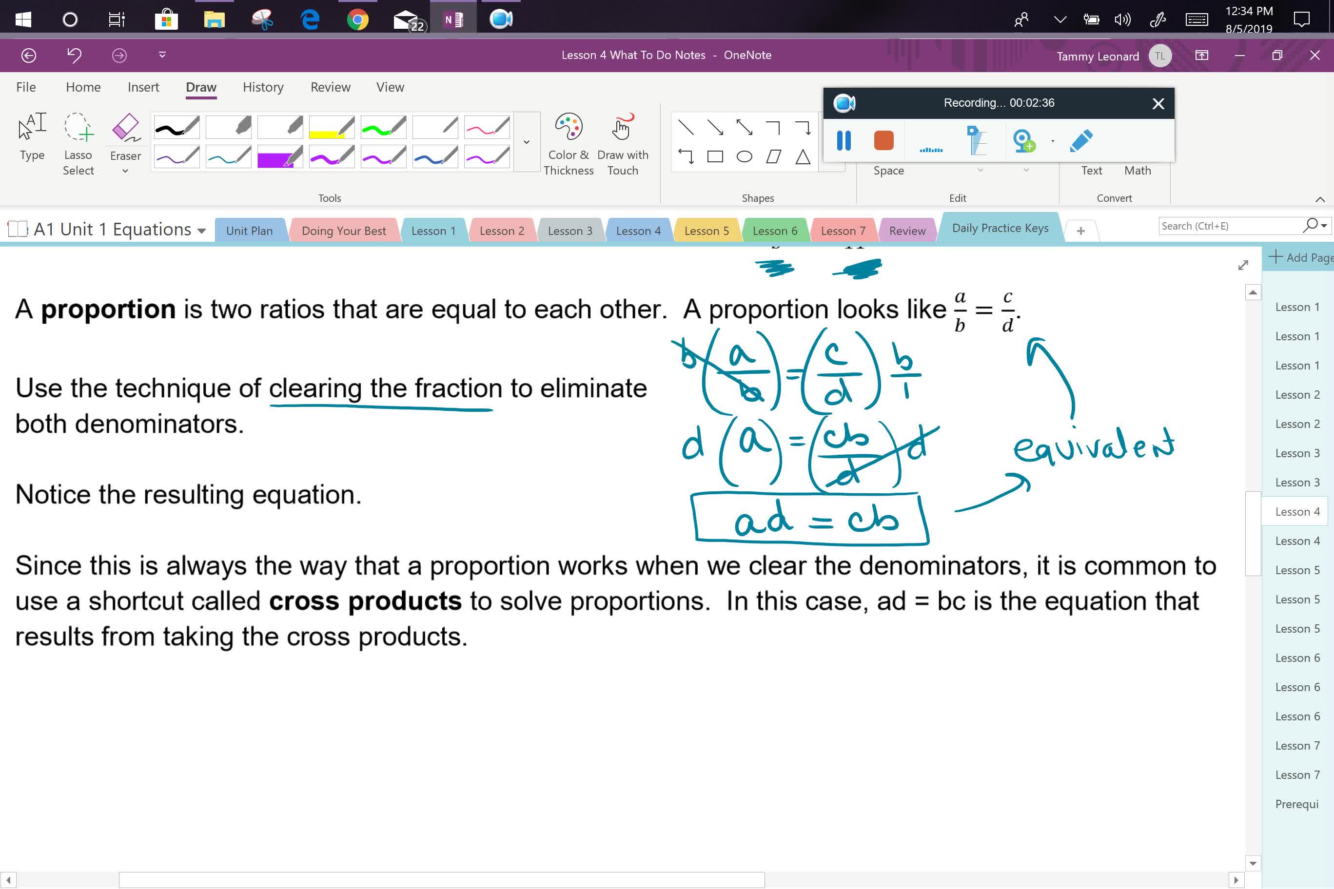 A1 U1L4 What to Do with the teacher In Class