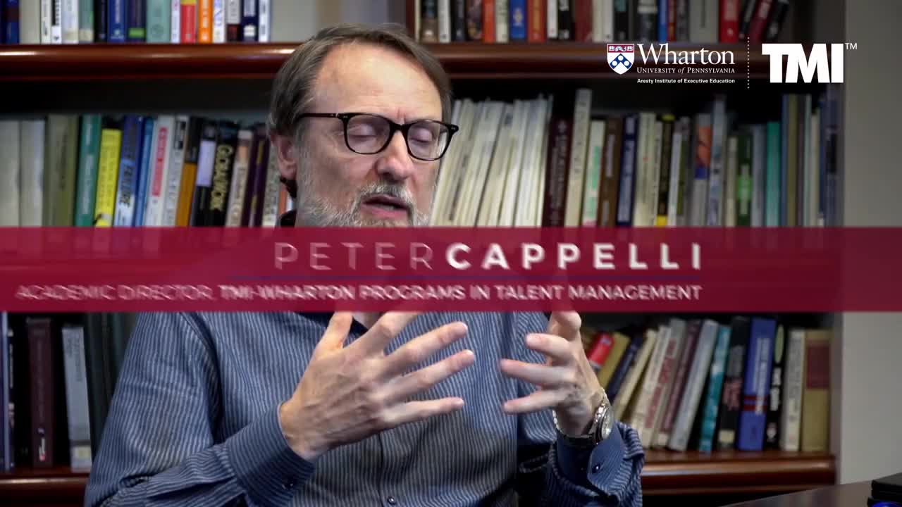 Prof. Peter Cappelli talks on Importance of Talent Management Programs