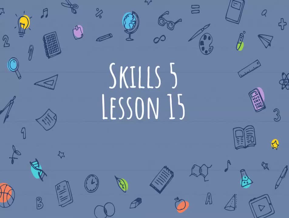 1st Grade CKLA Skills 5 Lesson 15