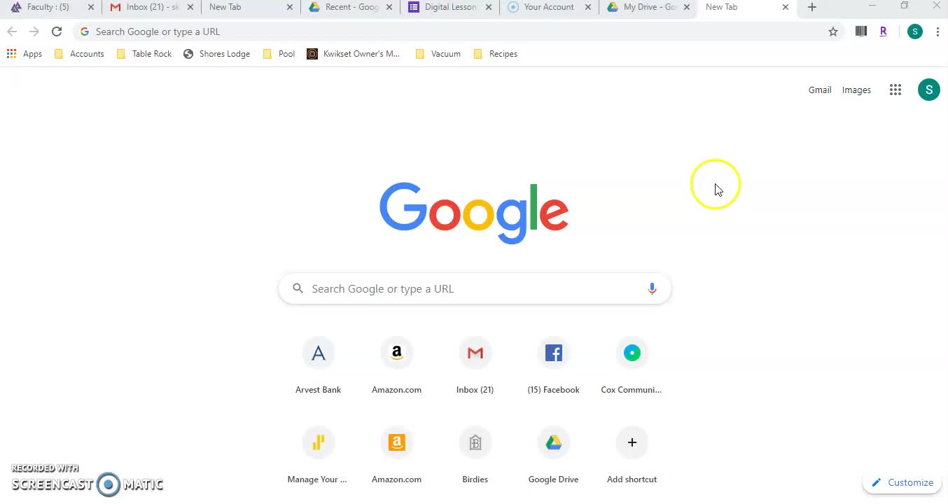 Creating an Image in Google Draw