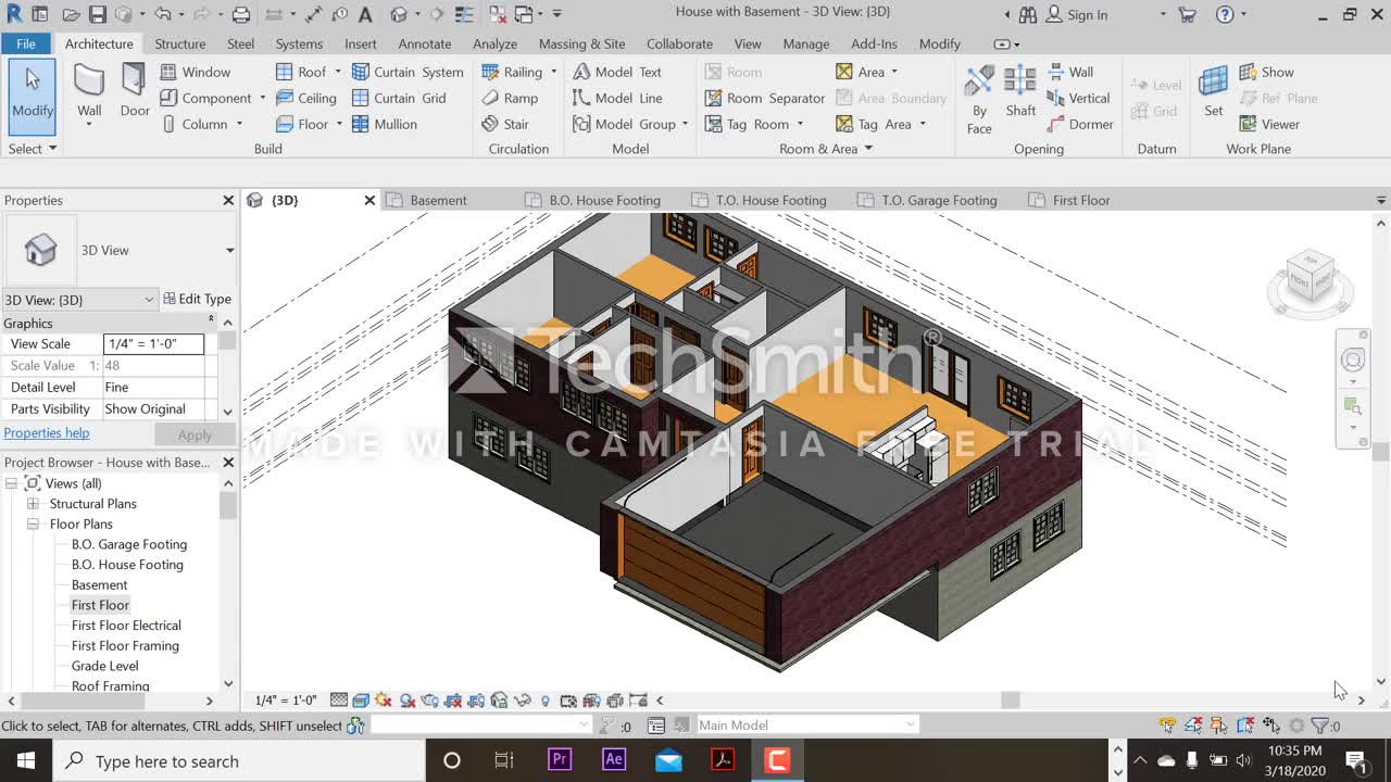 Arch 1 - Floor Plans