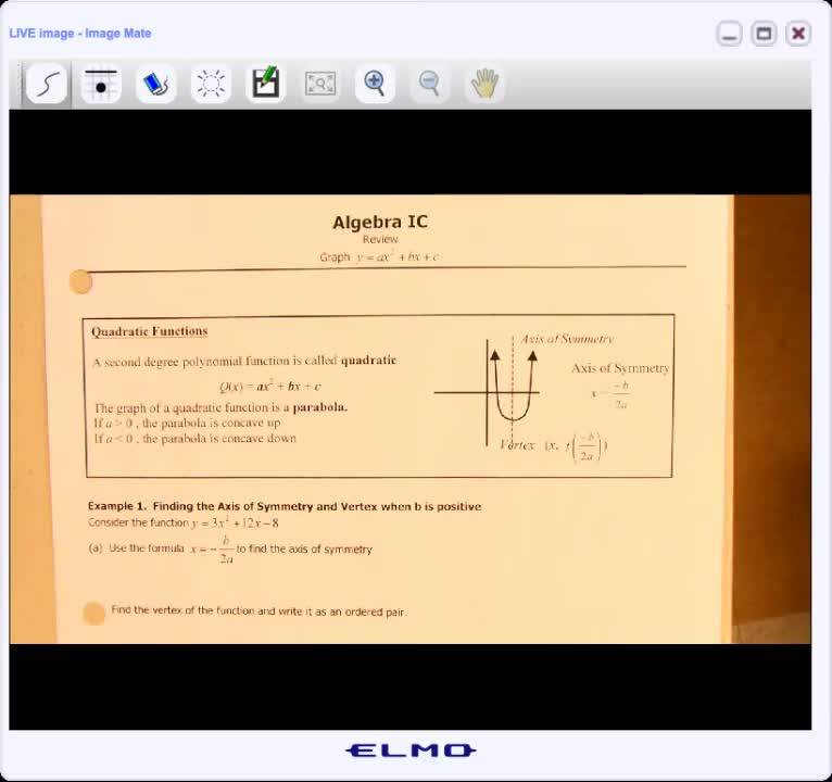 Graphing Quadratic Equations