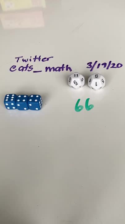 Math Dice Challenge