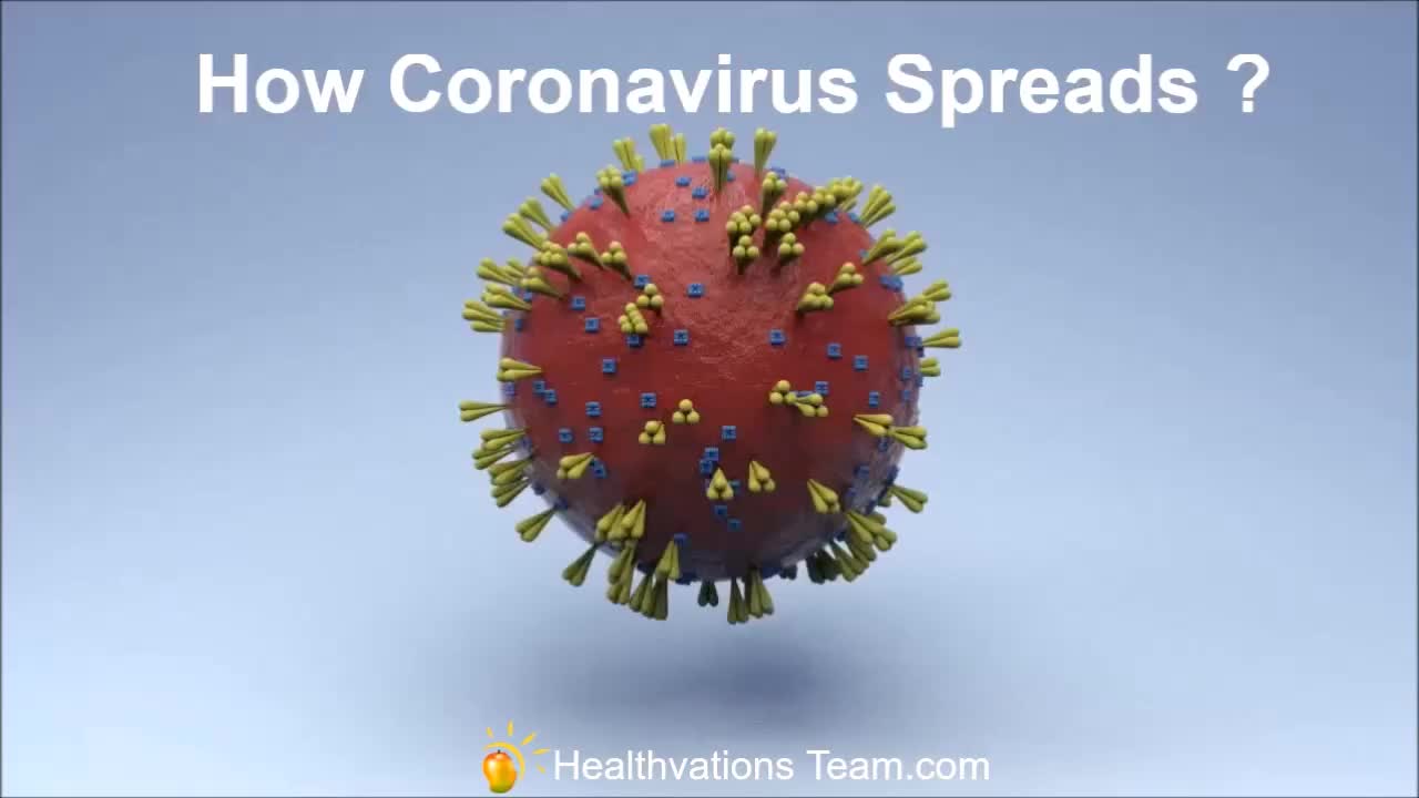 Healthvations Team : How Coronavirus Spreads ?