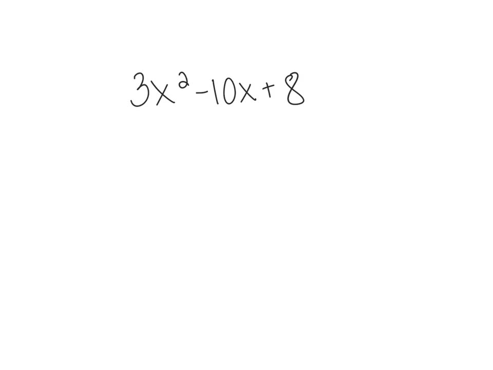 Factoring 2