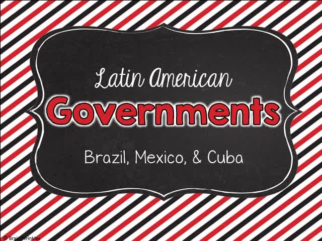 Comparing Latin American Governments