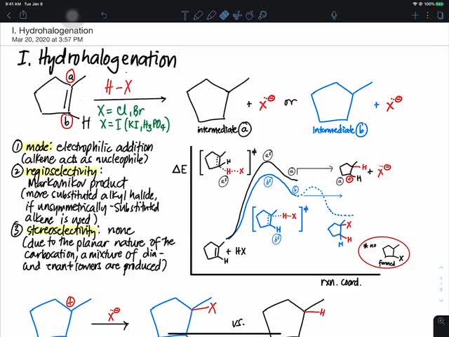 CH08-I. Hydrohalogenation