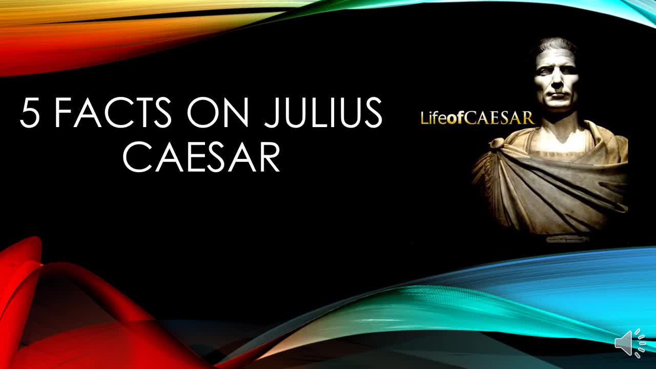 5 Facts on Caesar 