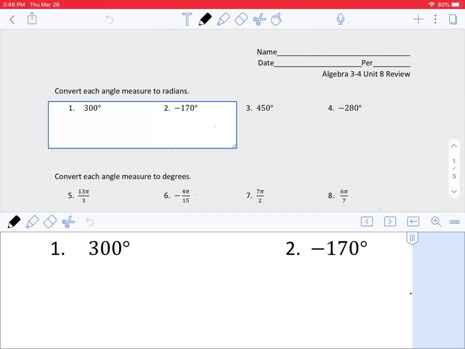 Unit 8 Review