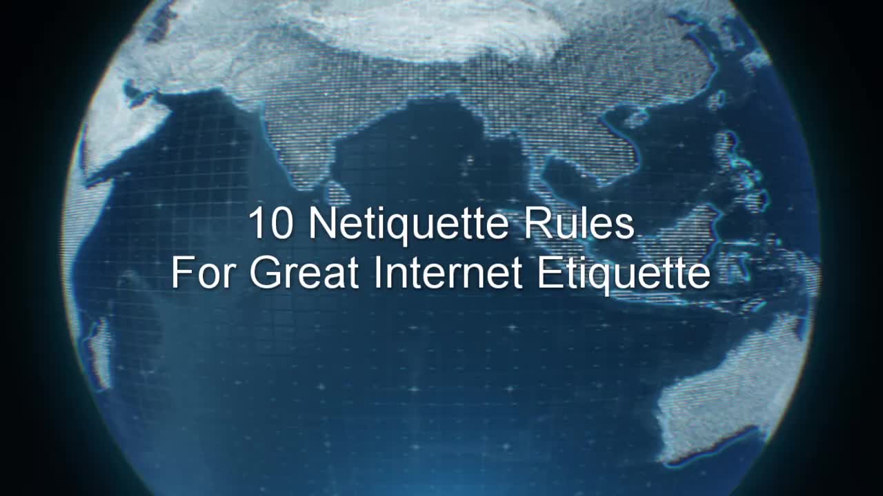 10 Netiquette Rules