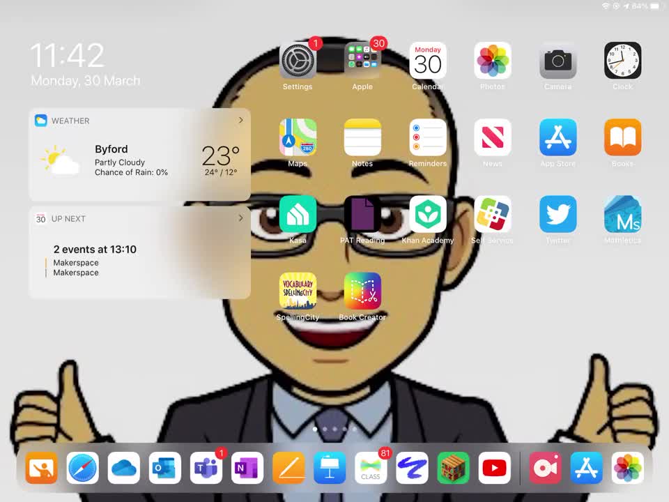 Upload a screenshot from Doodle Buddy and insert into Keynote app