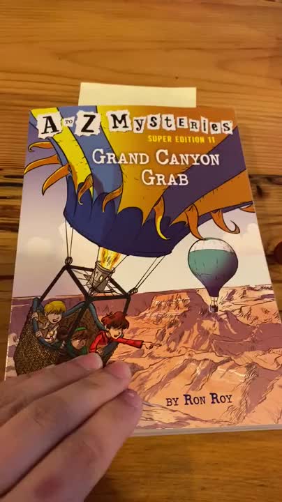 A to Z Mysteries Grand Canyon Grab Chapter 2