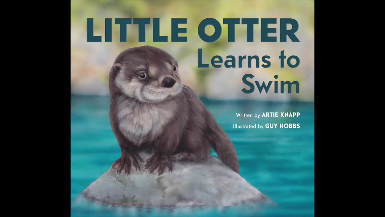 Little Otter Learns to Swim