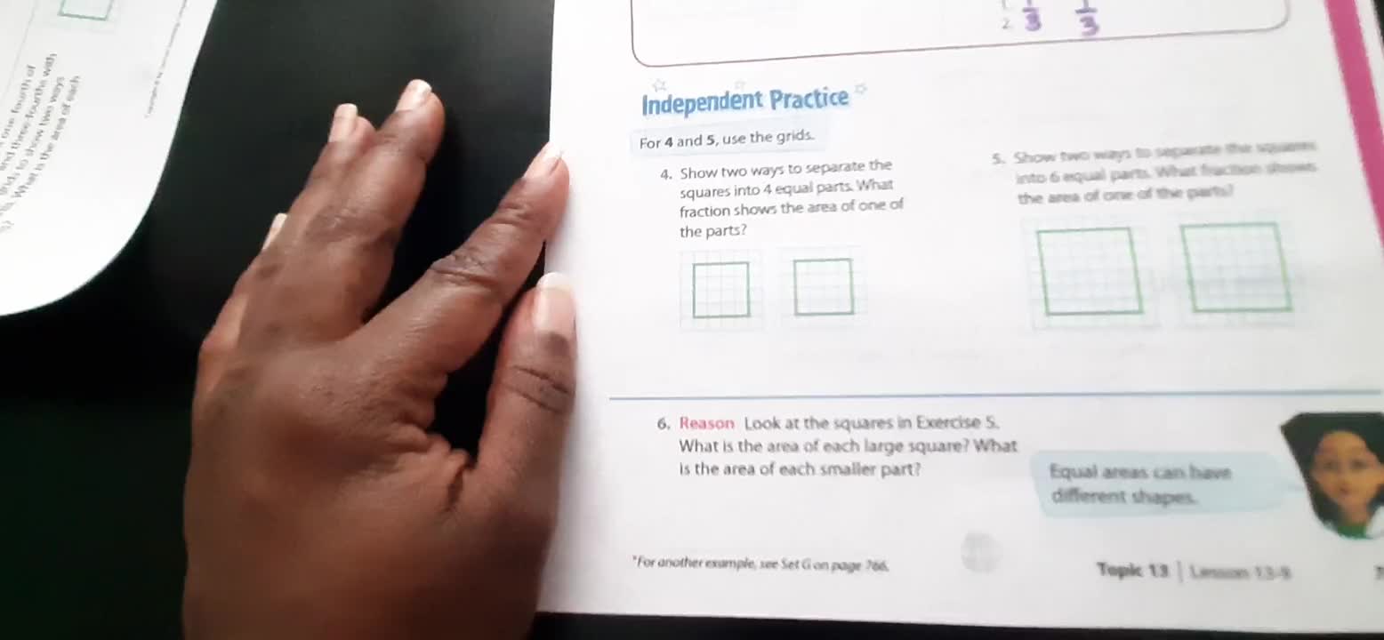 Partitioning Shapes Into Equal Parts