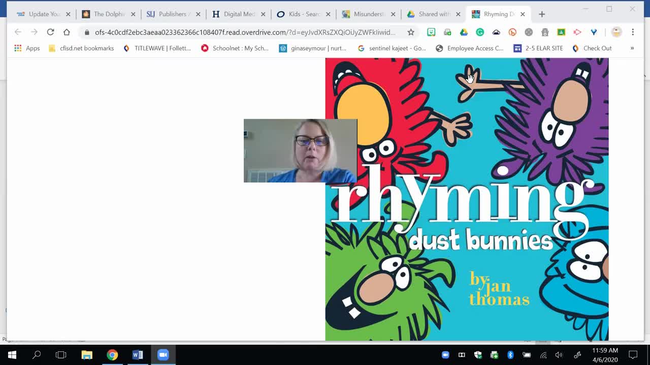 Rhyming Dust Bunnies by Jan Thomas