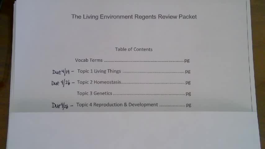 Review Two: Topic Two