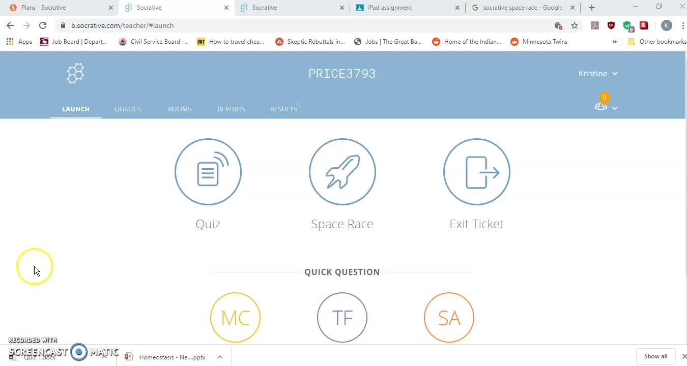 Socrative Tutorial