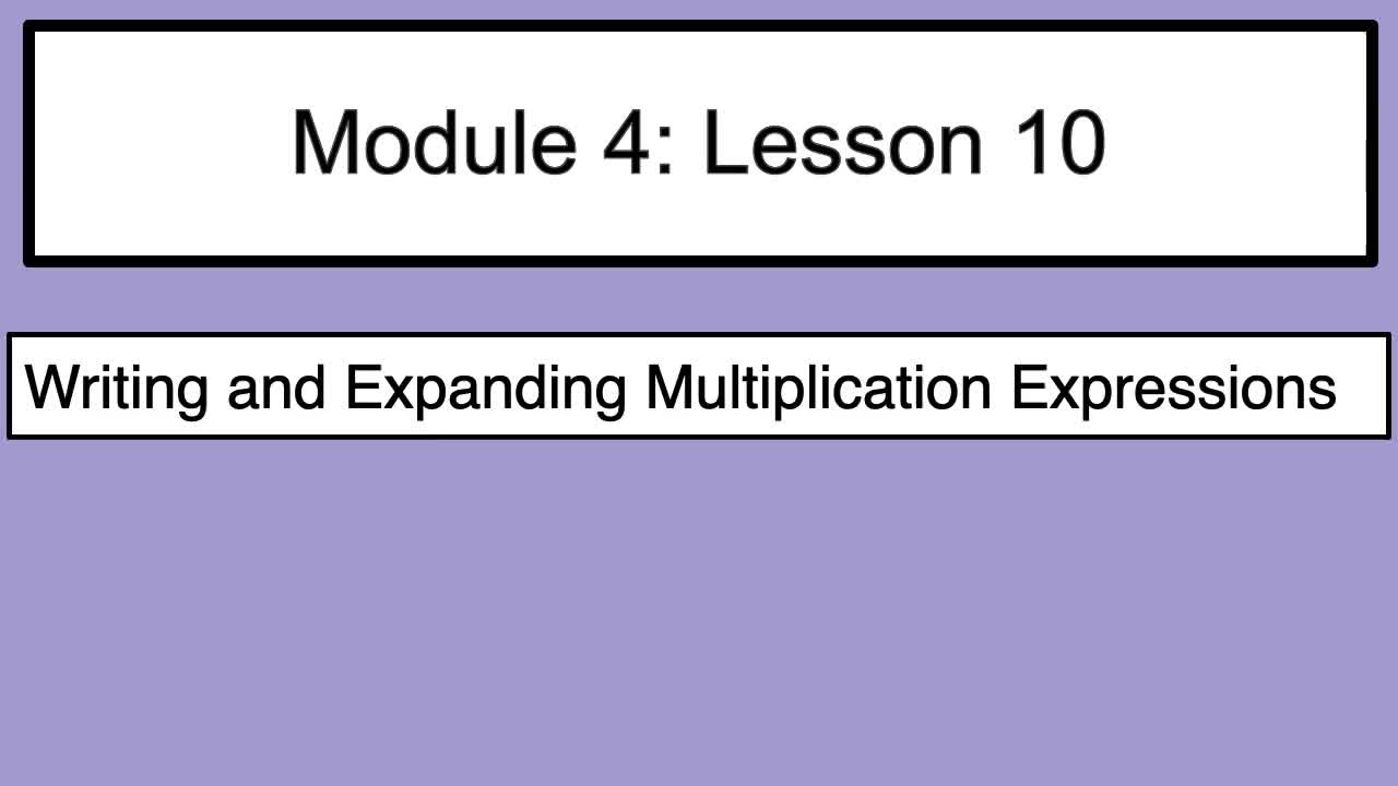 Module 4 Lesson 10