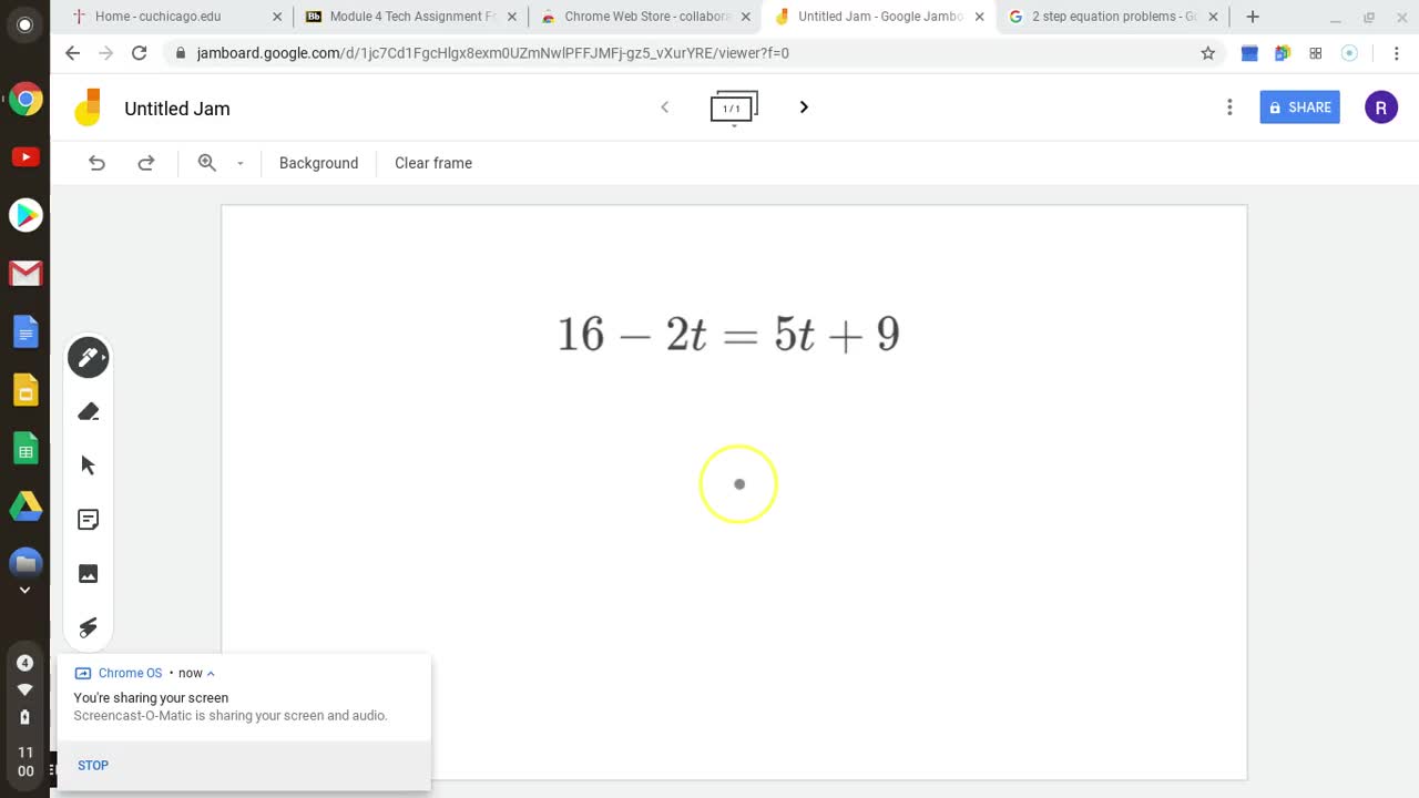 Variables on Both Sides