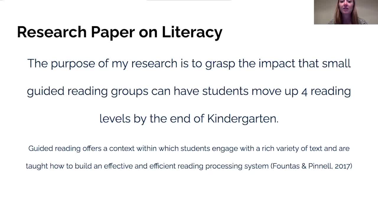 Small Guided Reading Groups
