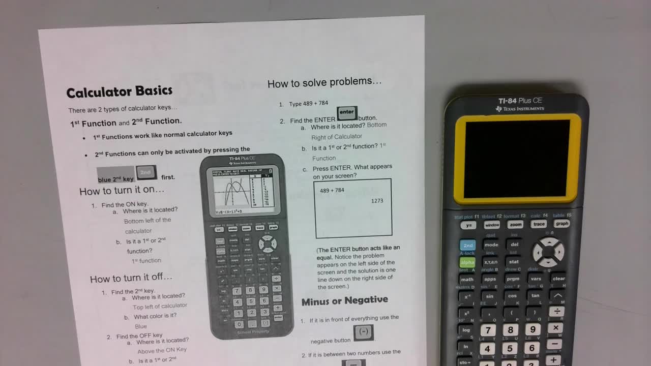 Calculator Basics