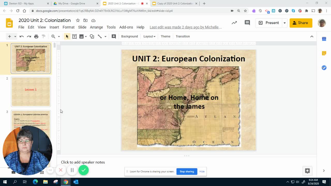 2020 Unit 2 Colonization Lesson 1