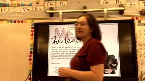 Meet the Teacher Video