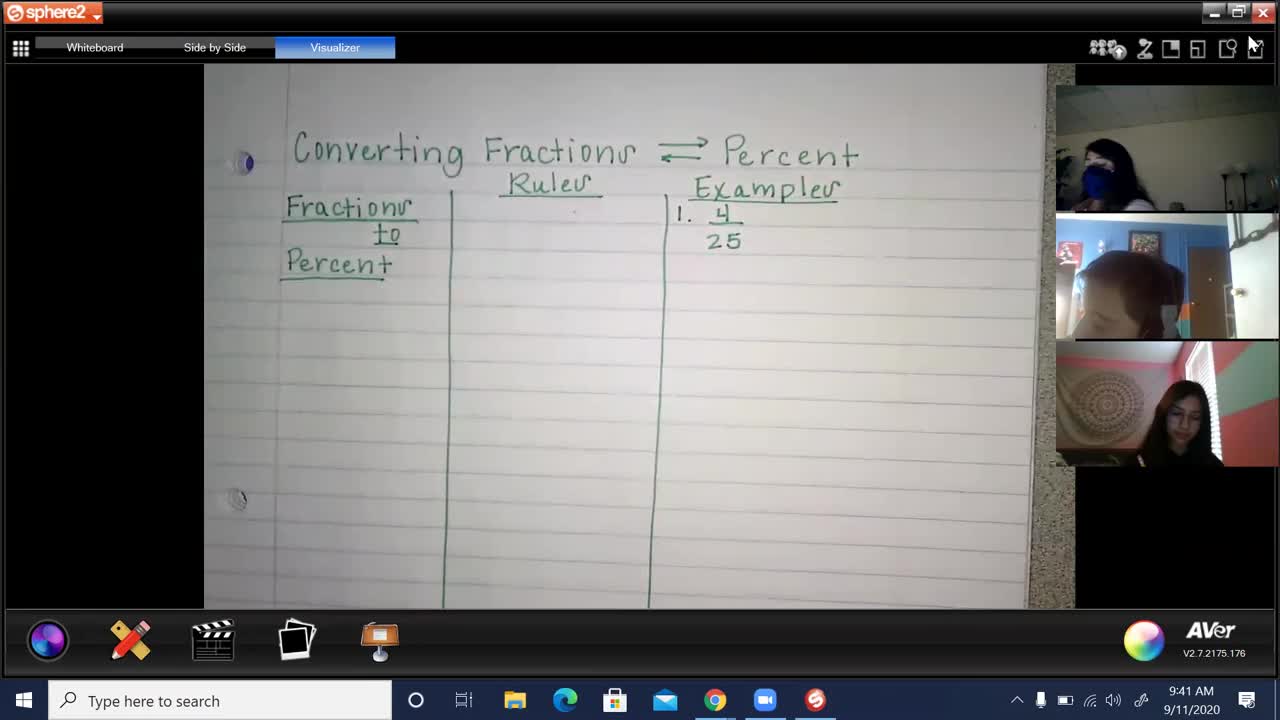 Fraction to Percent