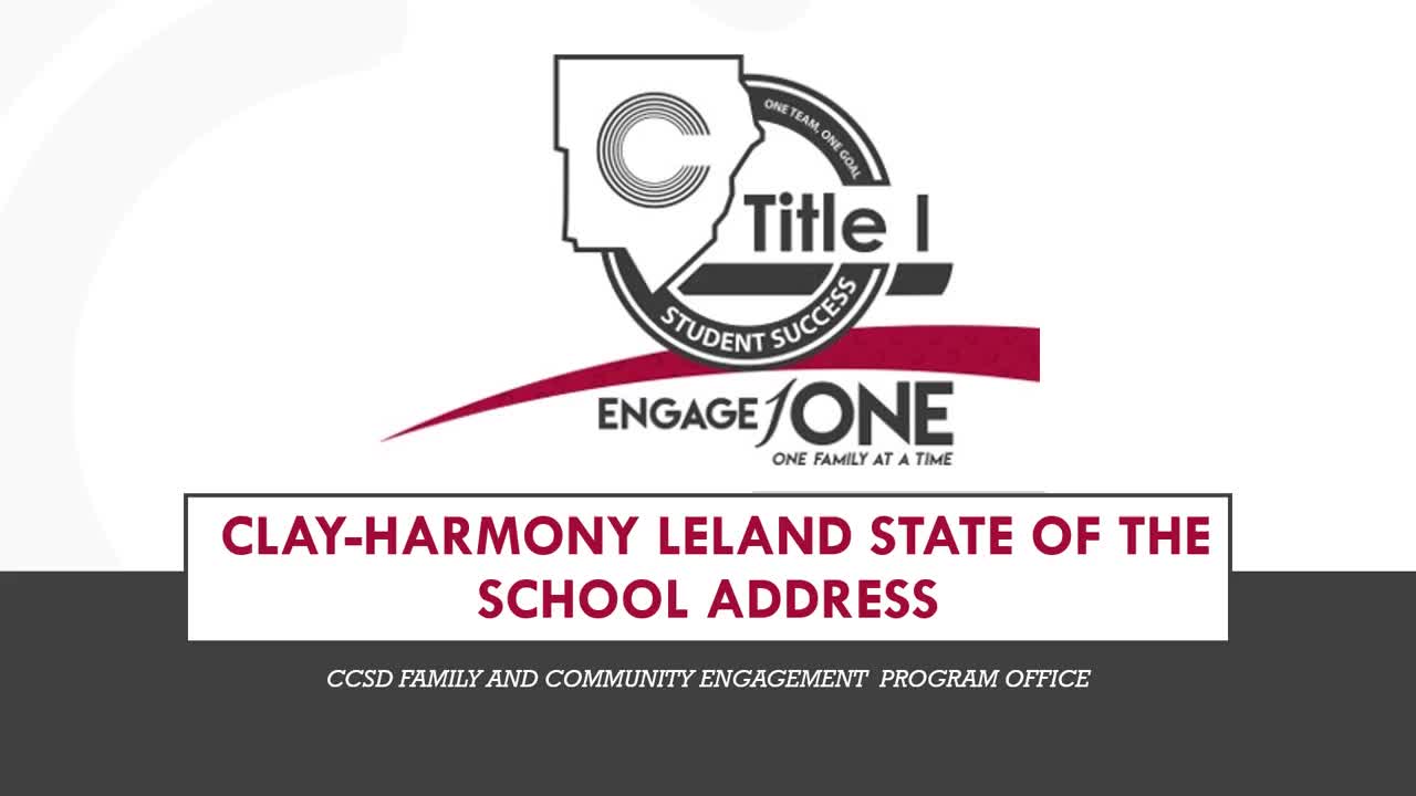 CHLES State of the School Address