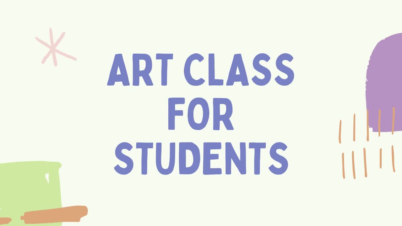 The Art Class For Students