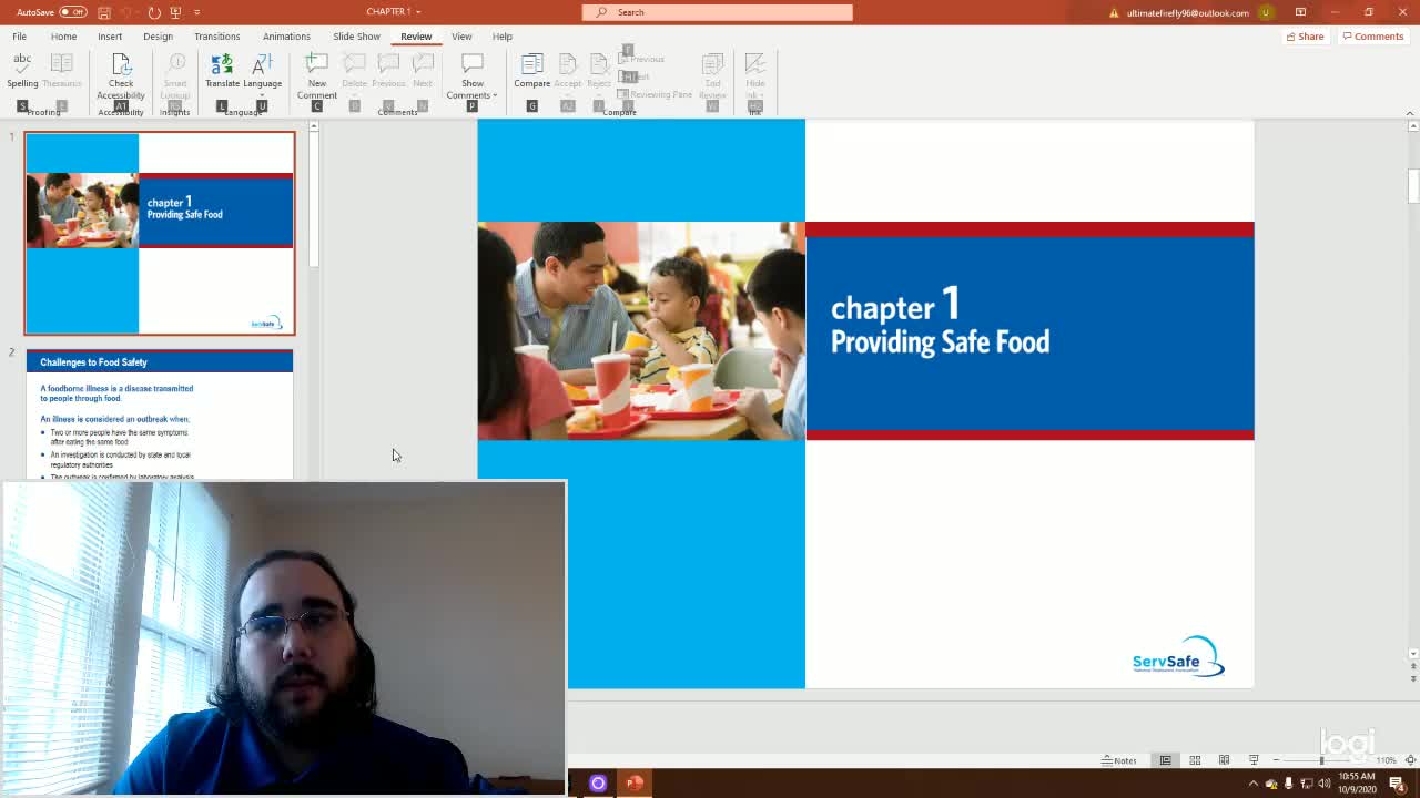 Food Safety Ch 1 Lecture