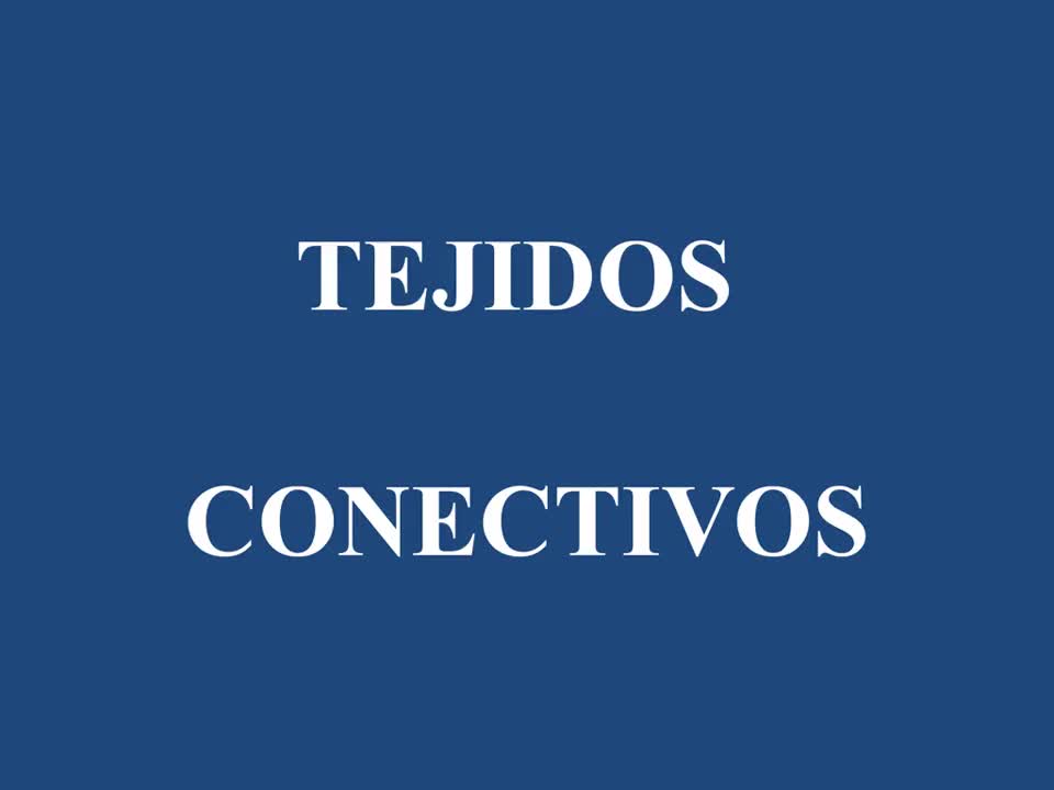 TEJIDOS CONECTIVOS