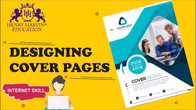 content writing: how to design cover page