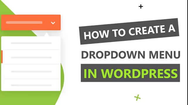 How to Create a Dropdown Menu in WordPress