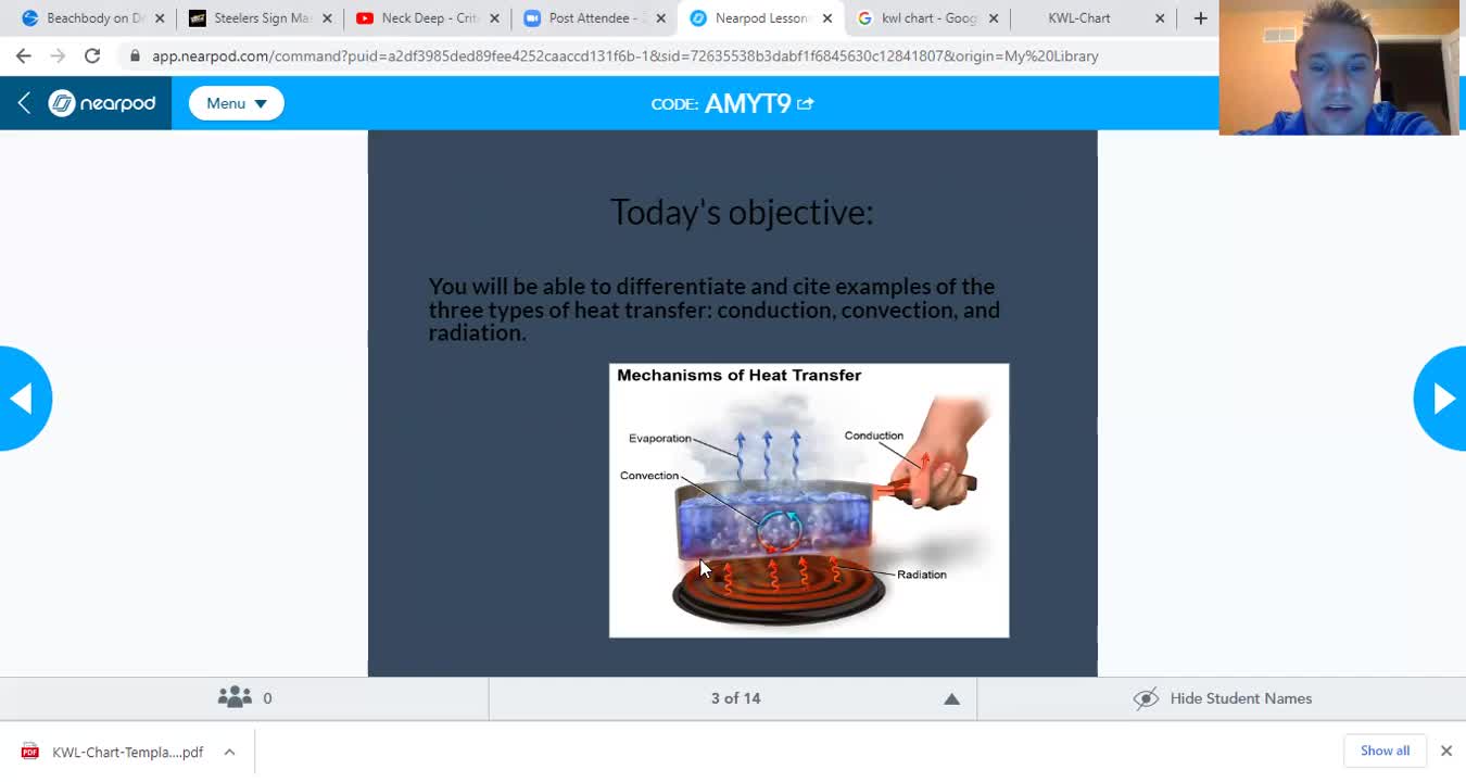 Sample Science Lesson