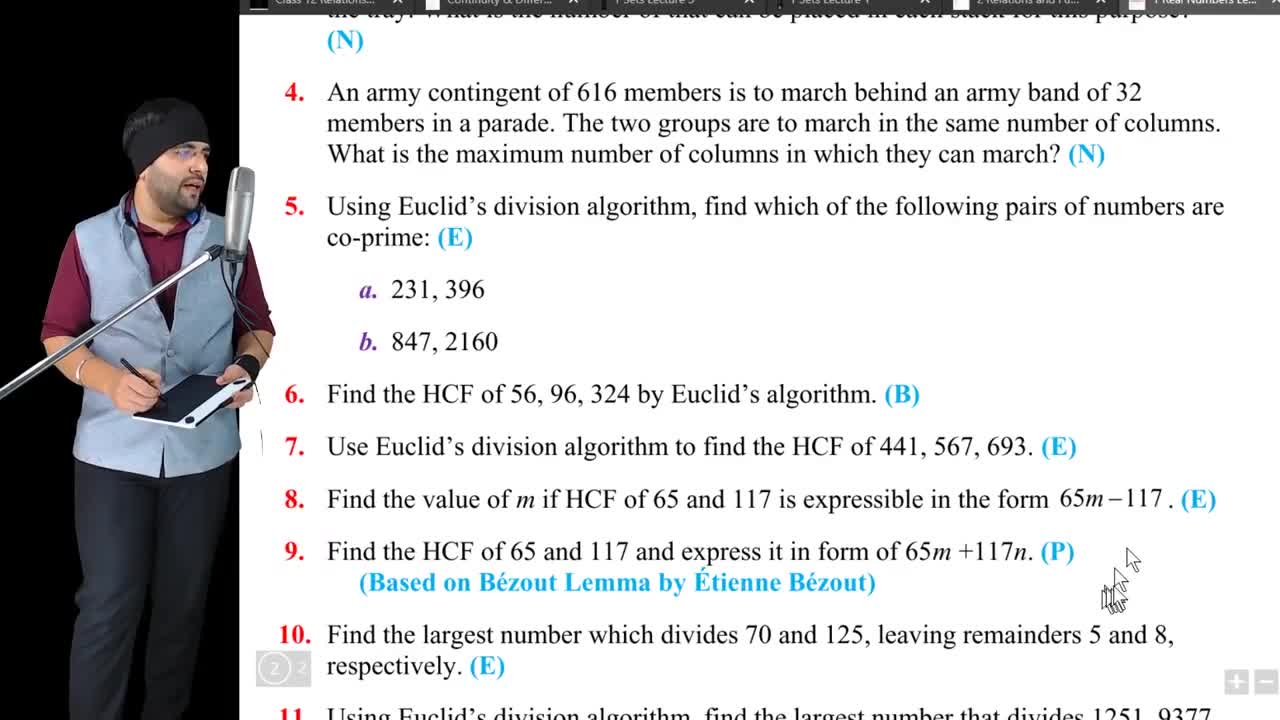 Lecture 1 - Real Numbers Class 10 Maths Chapter 1 (Part 1)