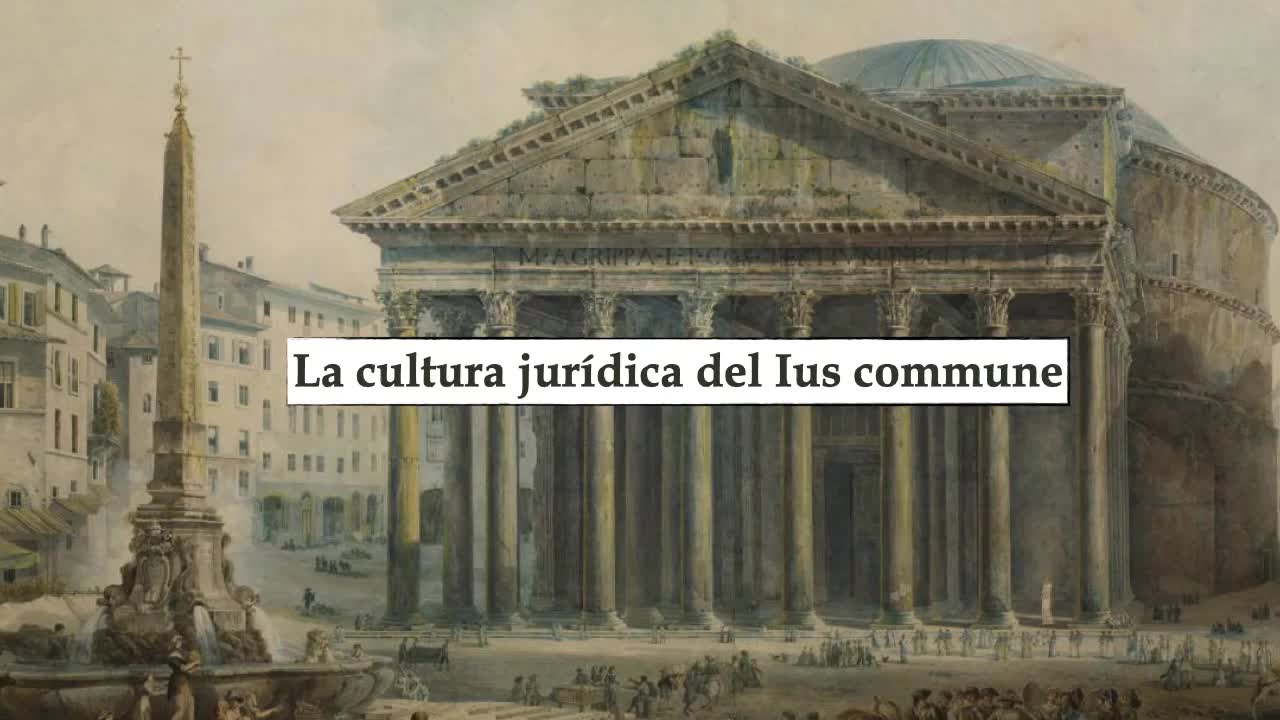 Aprendiendo sobre "Ius commune"